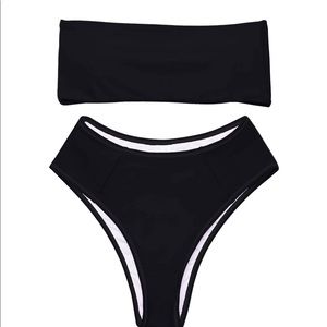 High Waisted Bikini Swimsuit Sexy Halter Set